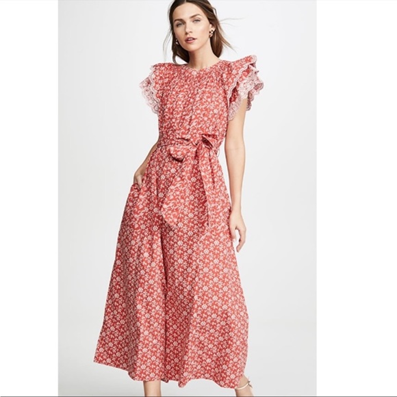 Ulla JohnsonLandon Jumpsuit Poppy Floral4